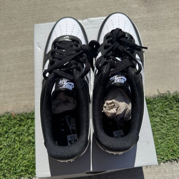 Nike Air Force 1 Low 07 Panda Black White Men's Size 10 DV0788-001 - Picture 3 of 6